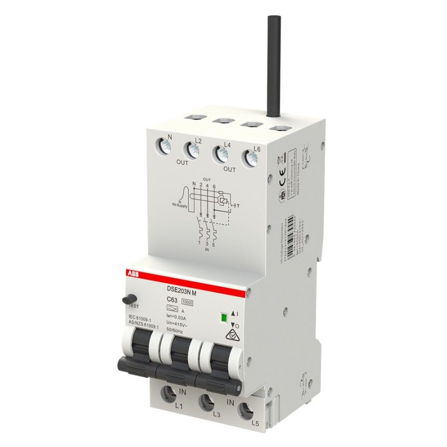 RCBO – Three Pole (3P)