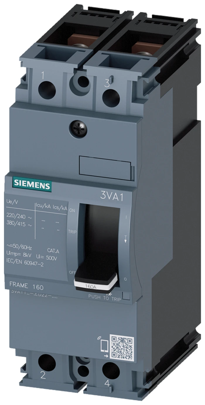 3P/4P MCCB 16–250A/800V